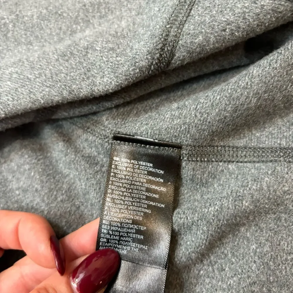 Men’s The North Face Tech 1/4 Zip Fleece Asphalt Grey Heather Size‎ XXL